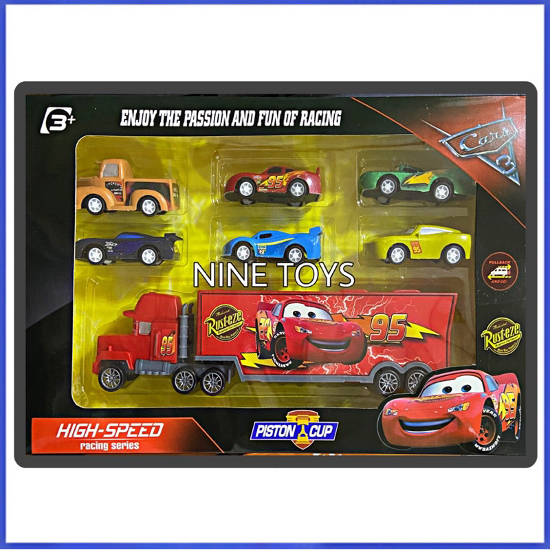 MOBIL CARS LIGHTNING MCQUEEN MOBIL MAINAN MOBIL KECIL PULLBACK