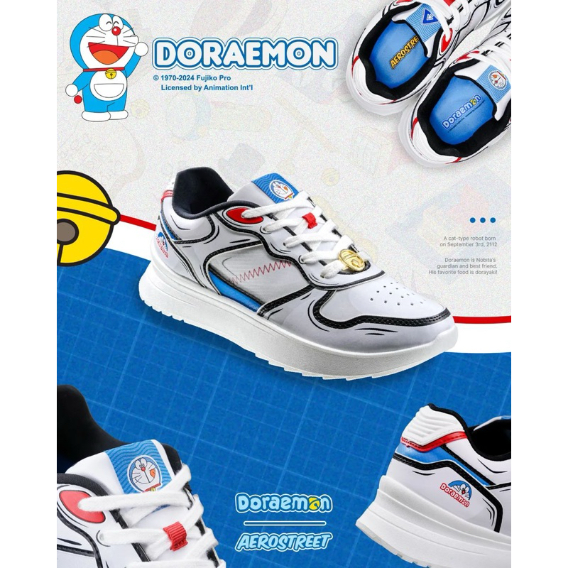 Aerostreet x Harry Potter | Wonderful Indonesia - Nusantara Series | Doraemon Putih Biru Merah | Hoo