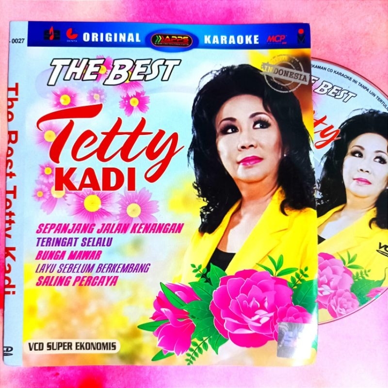 KASET VCD KARAOKE LAGU TETTY KADI-LAGU TETTY KADI-VCD KARAOKE TEMBANG KENANGAN-VCD KARAOKE LAGU KENA