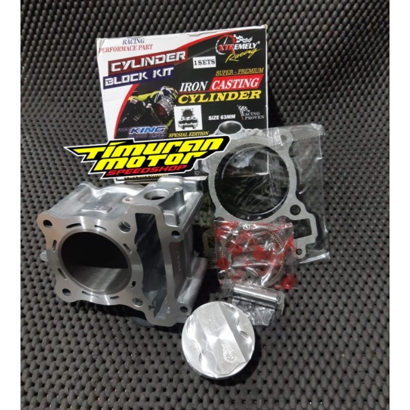 CYLINDER BLOK XTR MX - MX KING - VIXION 63 MM CASTING