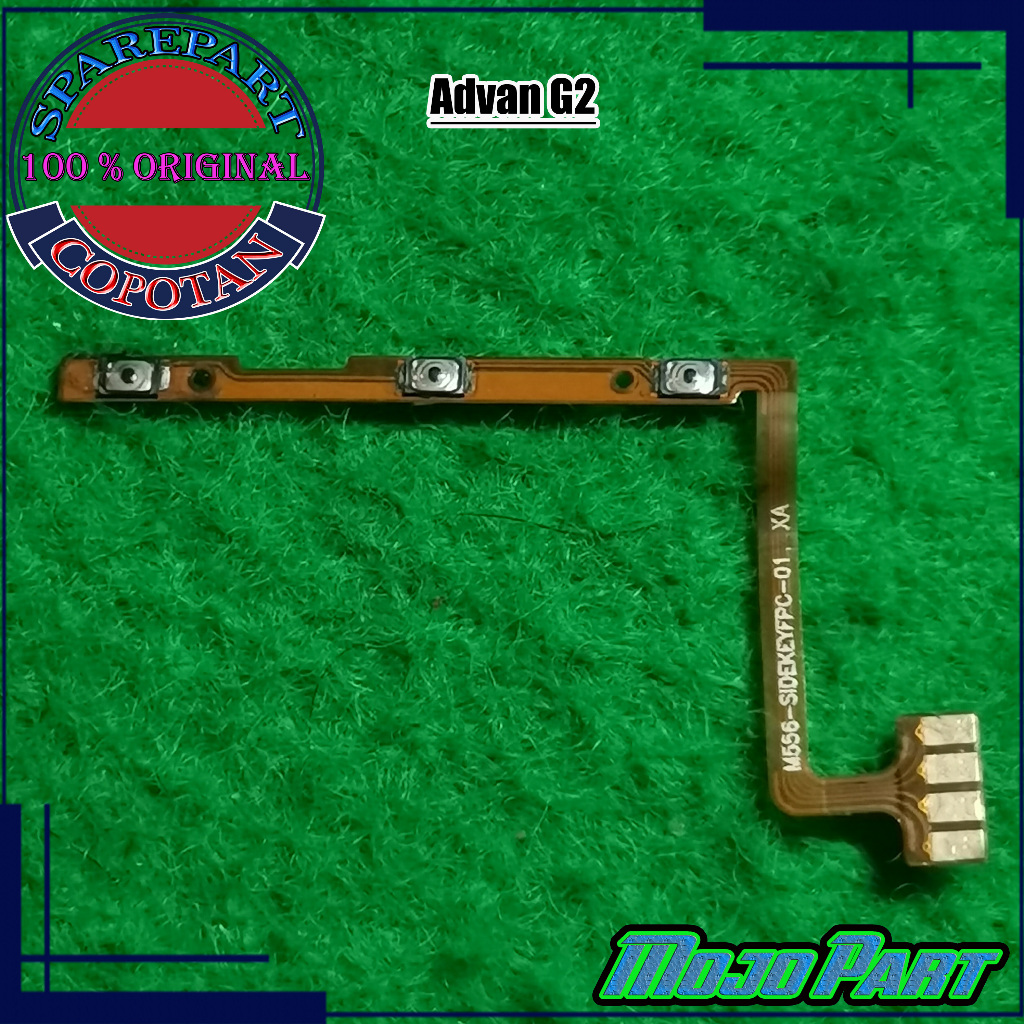 Advan G2 Fleksibel flexibel tombol power on off dan volume copotan