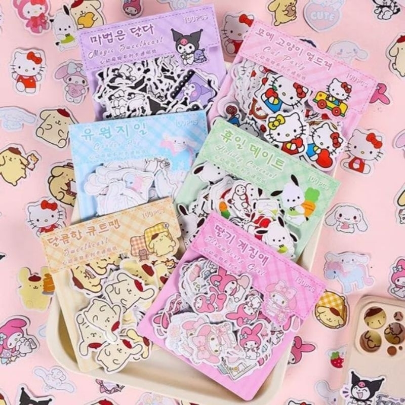 

[CRAFTS BY V] Stiker Dekor Sanrio Stiker Jurnal