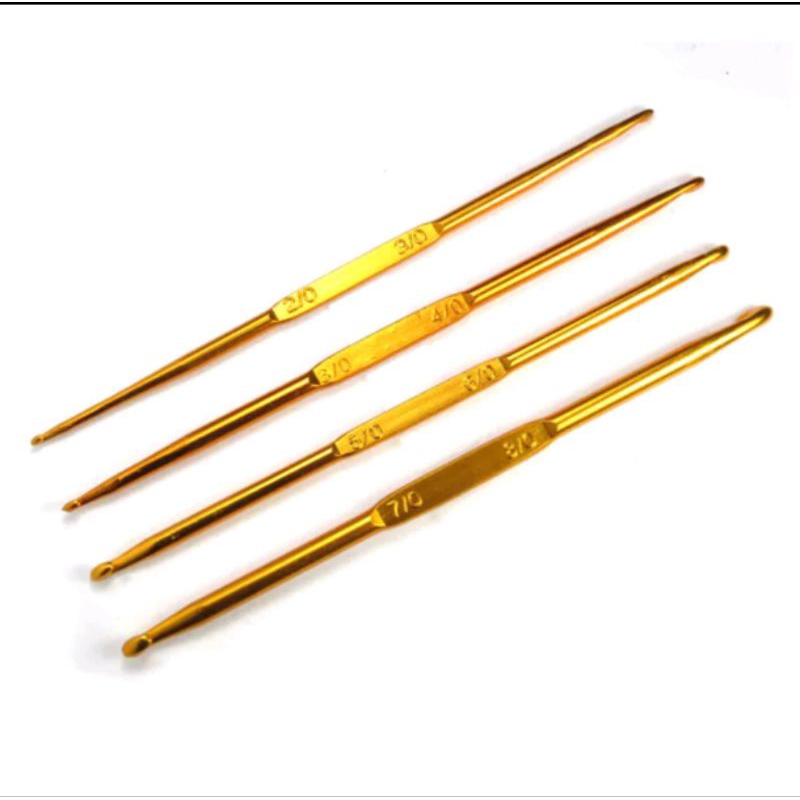 Jarum Rajut / Hakpen Gold 3/4 / Crochet Gold