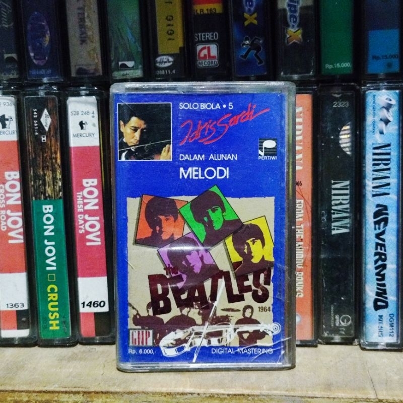 Kaset Pita - The Beatles - Solo Biola - Radio Tape - Kaset