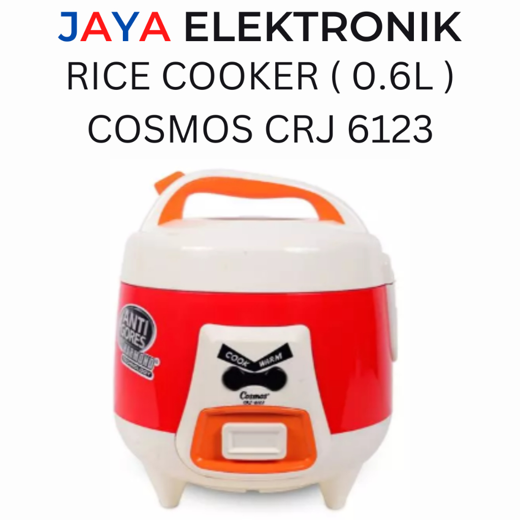 Rice Cooker SINGKAWANG COSMOS CRJ 6123 - 0.6 L