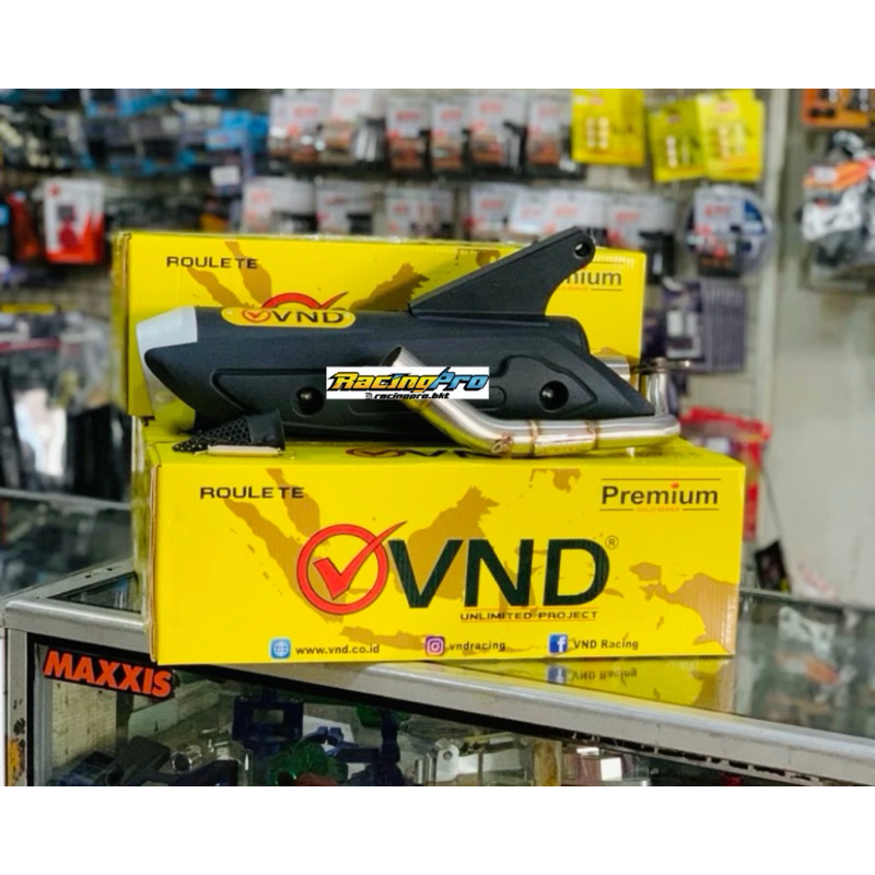 Knalpot vnd roulete BEAT SCOOPY ESP BEAT STREET GENIO 2020-2021 mio / fino / mio sporty / mio soul /