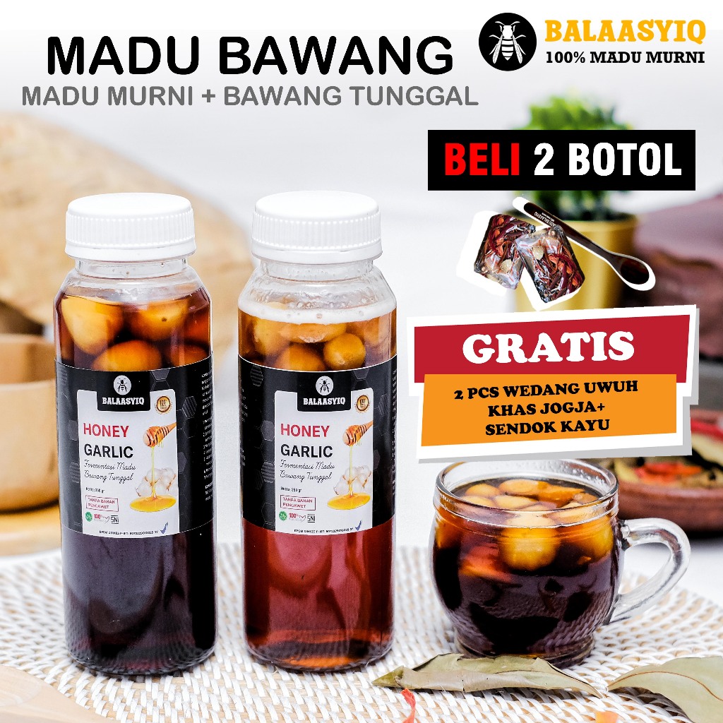 

Madu bawang lanang stamina pria Madu bawang lanang asli BALAASYIQ 35GR Madu bawang lanang bpom