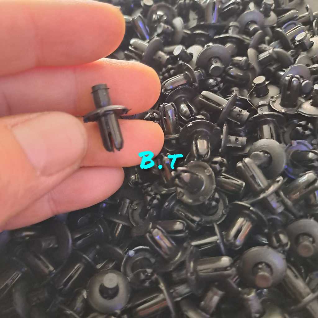 25-100 Pcs Baut Body Rivet Nmax Tumpul/Baut Kancing Klip Plastik