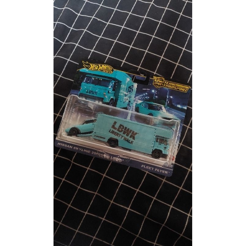 HOT WHEELS TEAM TRANSPORT NISSAN SKYLINE 2000GT-R LBWK