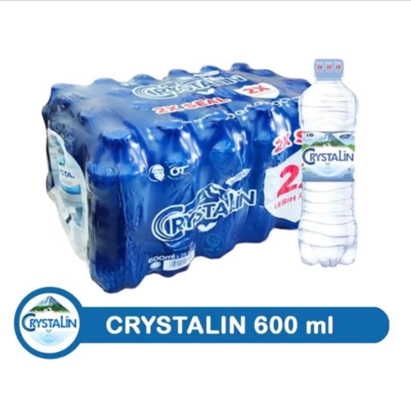 

Air Mineral Crystalin 600ml 24 Botol