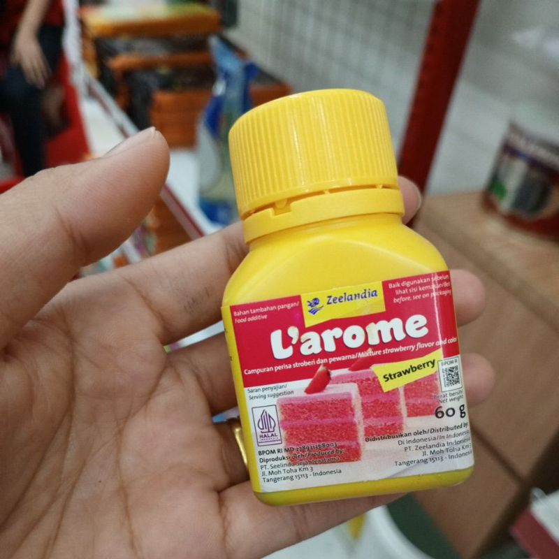 

L'arome perisa strobery 60gr