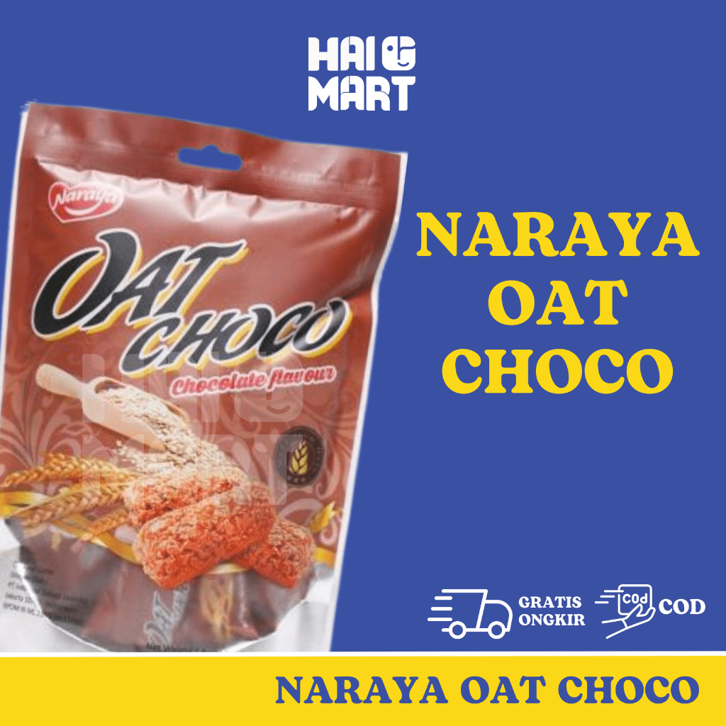 

Biskuit Oat Choco Naraya 90gr