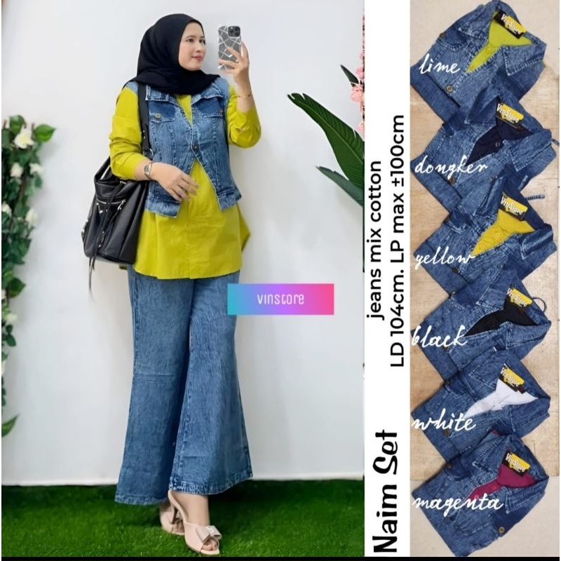 SETELAN JEANS || NAOMI SET