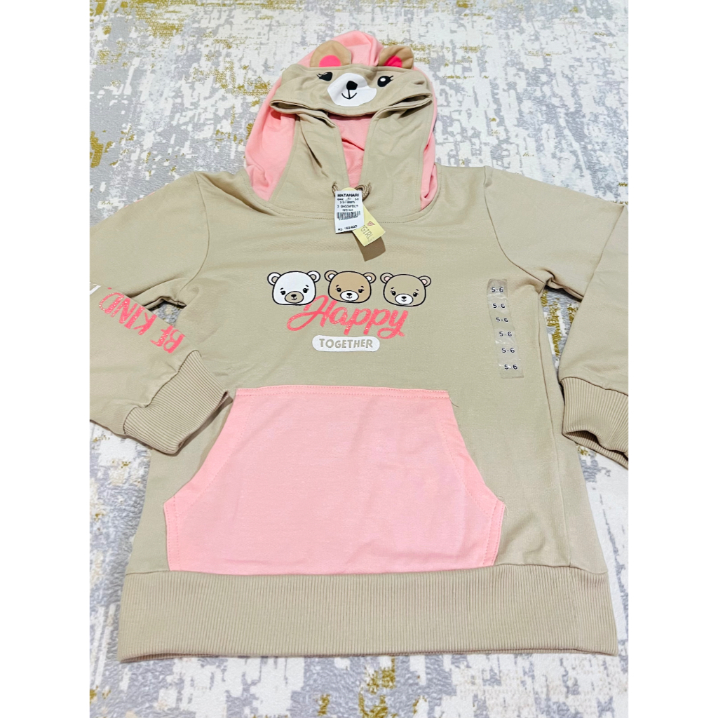 Jaket Aero Girls Matahari Happy Together Warna Khaki