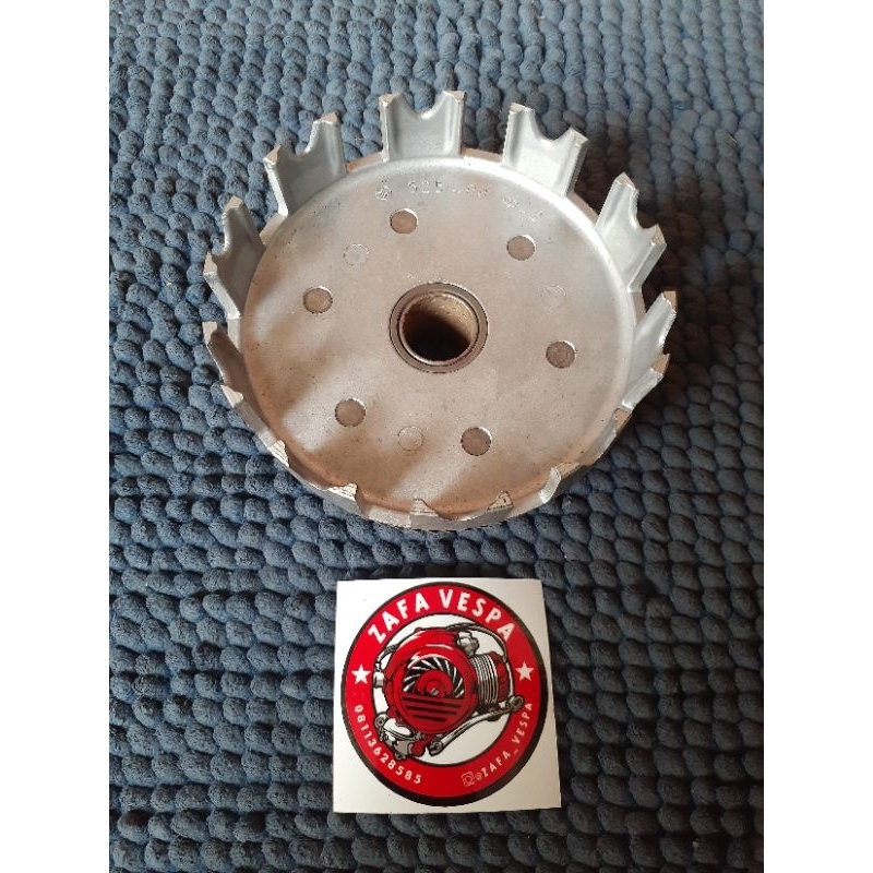 Primary Driven Gear Comp 74T Rumah Kampas Kopling Yamaha DT100 DT125 YZ100 YZ125 TY125 TY175 Origina