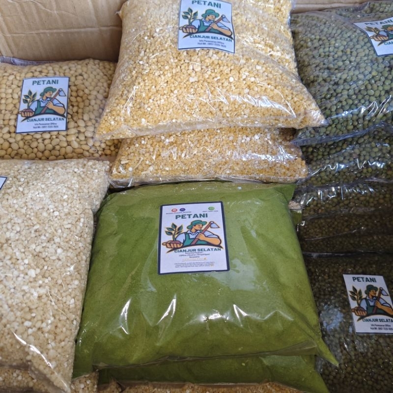 

PROMO TERBATAS 1KG Beras Tiwul | 1KG Kacang Hijau/ ijo| 1KG Kacang Kedelai | 1KG Kelor Bubuk