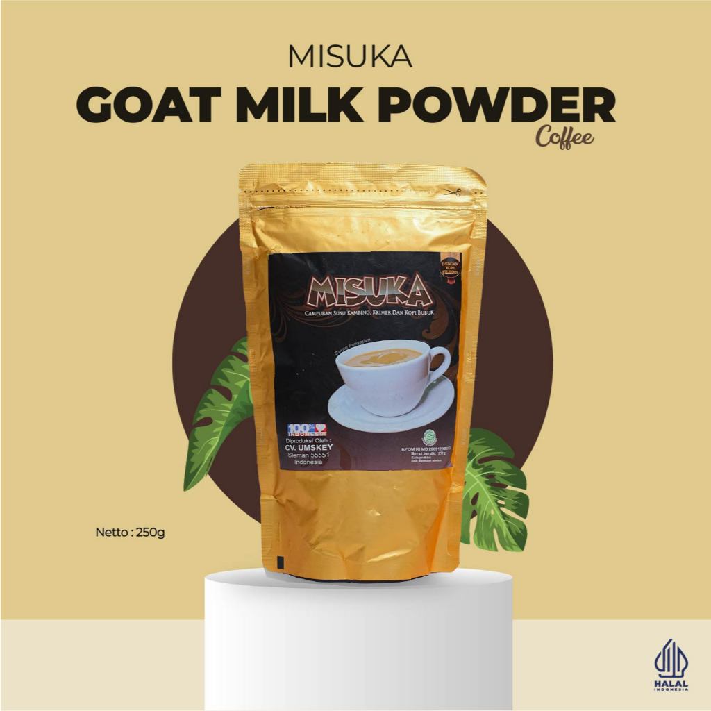 

Kopi Susu Kambing etawa super 250g untuk stamina lebih terjaga