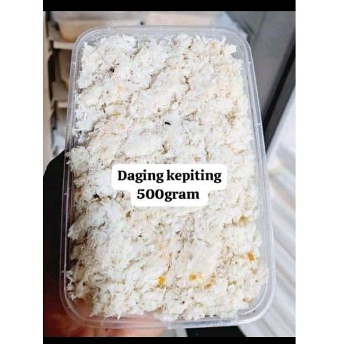 

Daging kepiting murni 500gr