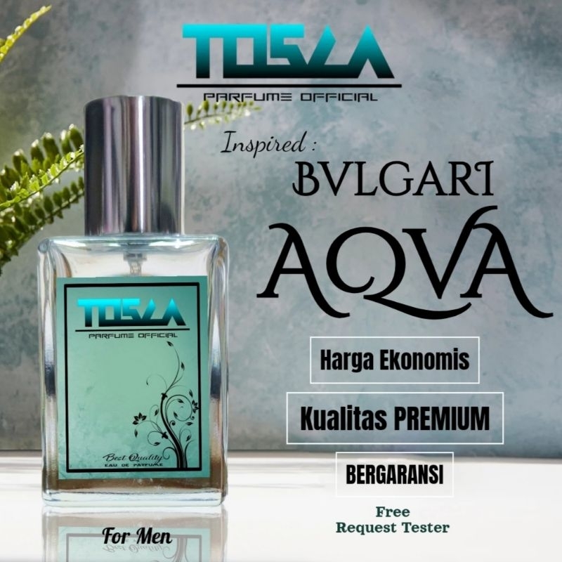 TOSCA Parfume - AQUA MAN | Parfume pria dan wanita berkualitas PREMIUM 30 ML tahan lama - Eau de Par
