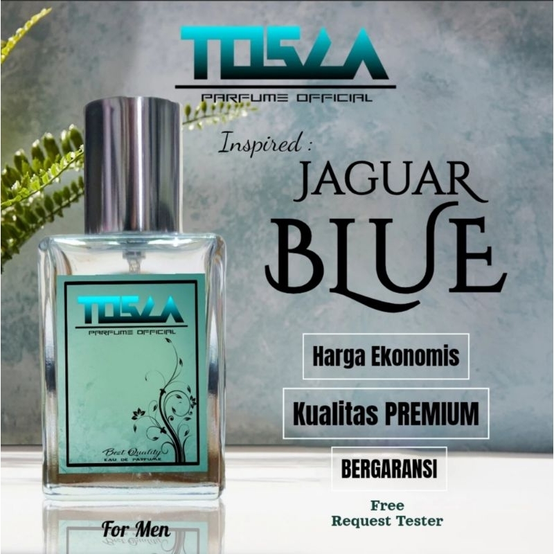 TOSCA Parfume - JAGUAR BLUE | Parfume pria dan wanita berkualitas PREMIUM 30 ML tahan lama - Eau de 