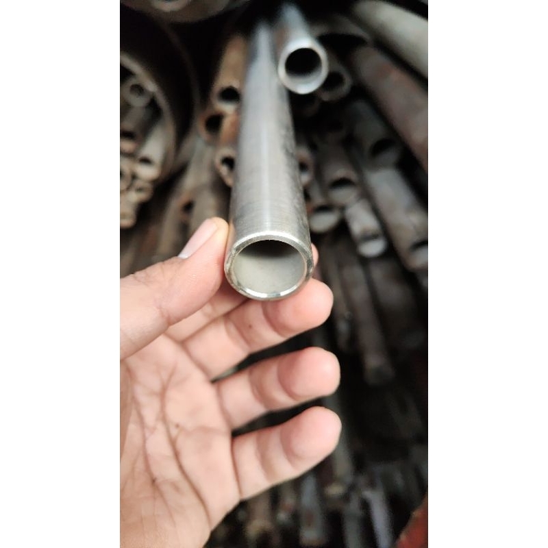 pipa stenlis seamless 316L od 27mm tebel 3mm