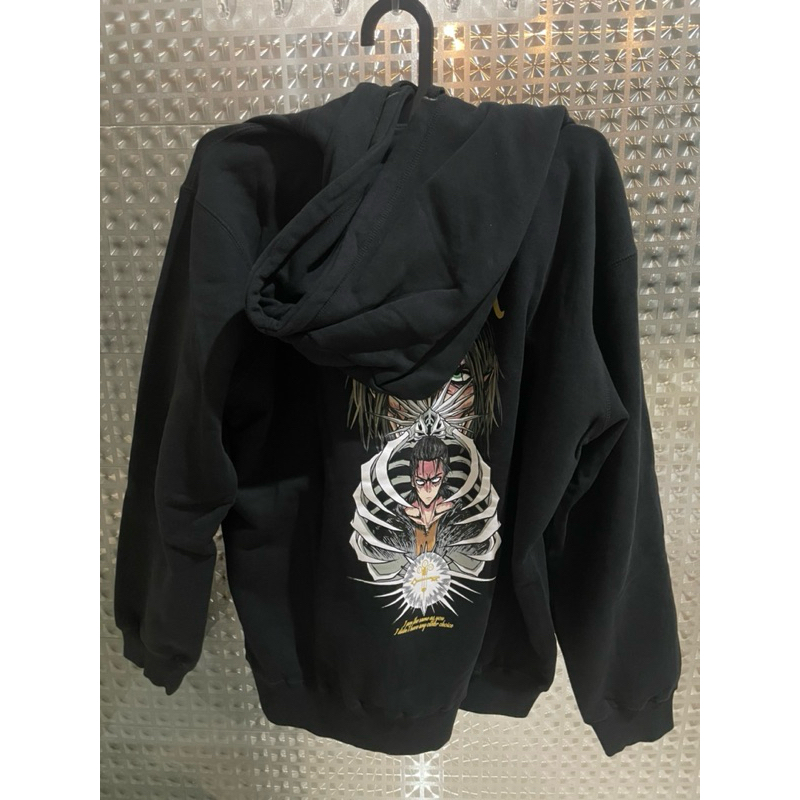 hoodie jacket faith industries fth anime aot eren xxl