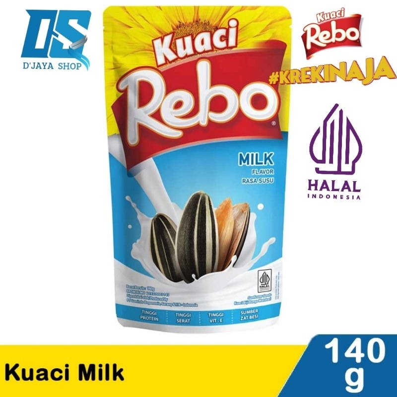 

REBO KUACI MILK FLAVOR/RASA SUSU POUCH 140g