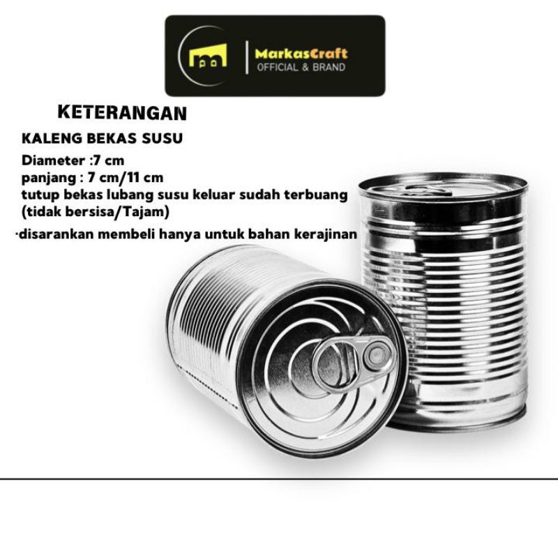 kaleng bekas susu murah dan paling bersih