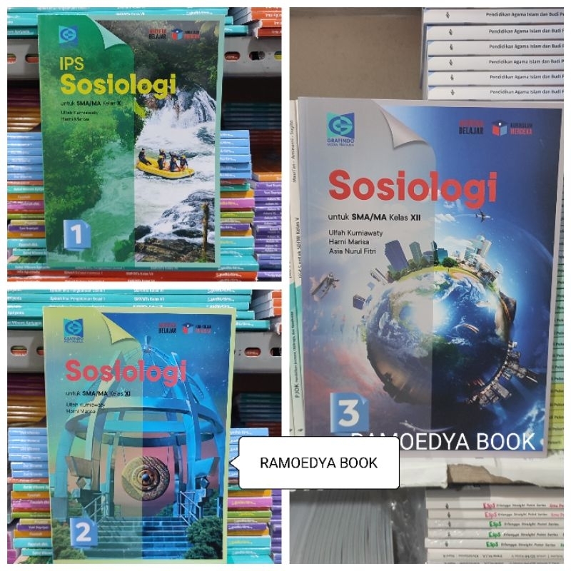 Buku Sosiologi SMA/MA kelas 10,11,12 Kurikulum Merdeka Grafindo