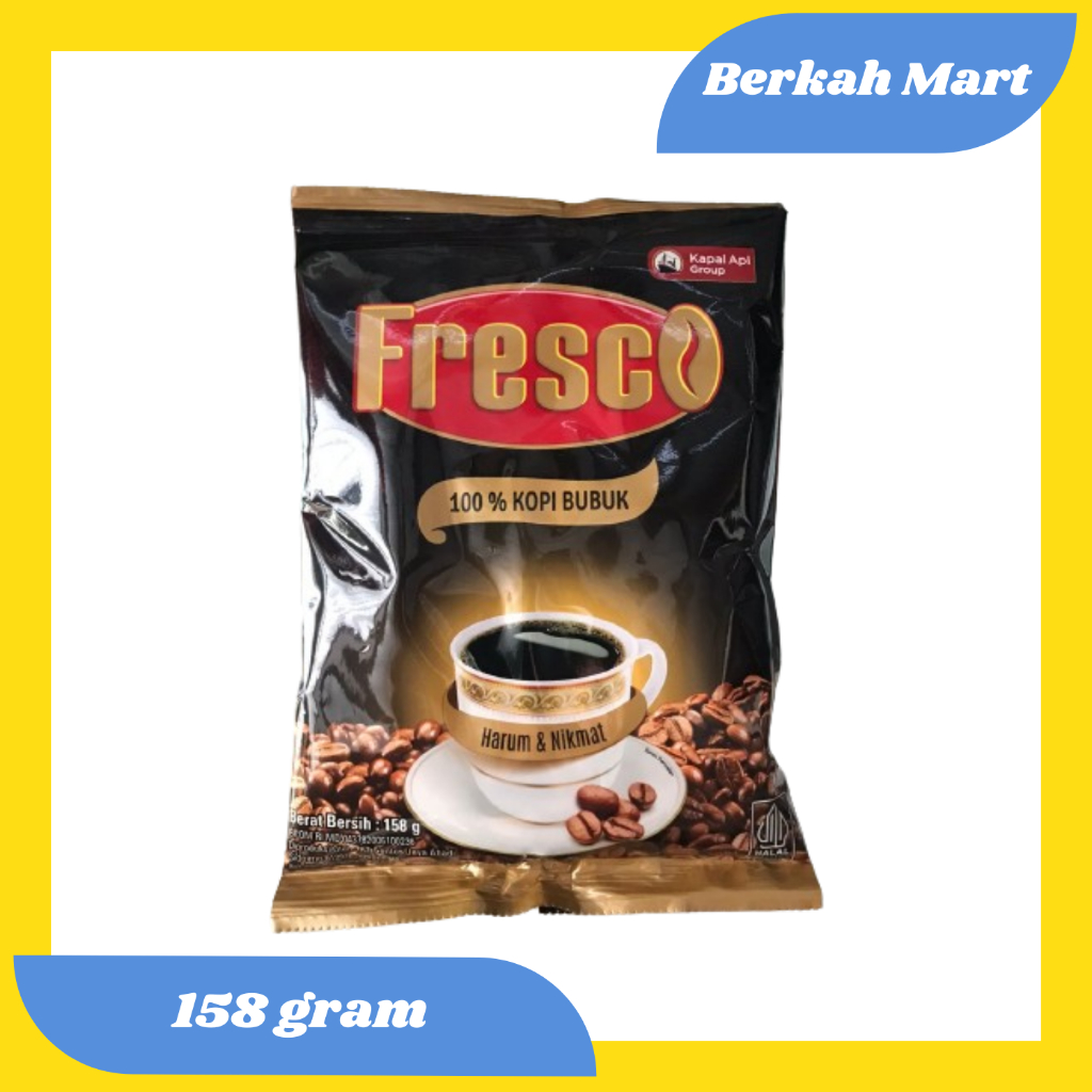 

FRESCO BUBUK KOPI 158 GRAM (HARGA TERBARU)