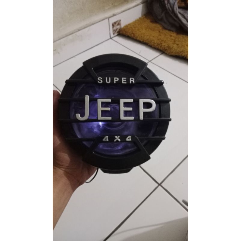 Lampu depan motor variasi Rx-king jeep lampu tembak mobil