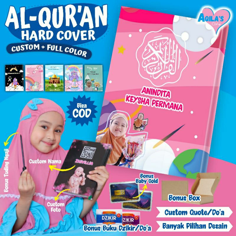 Alquran Custom Nama Alquran Full Color Alquran Hafalan Alquran Hafazan Alquran terjemahan dan Latin 