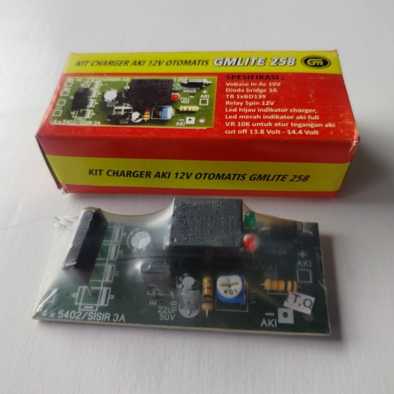 Kit Charger Aki Otomatis 12V