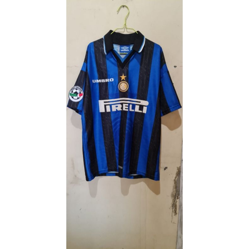 jersey inter milan original umbro 1997/98