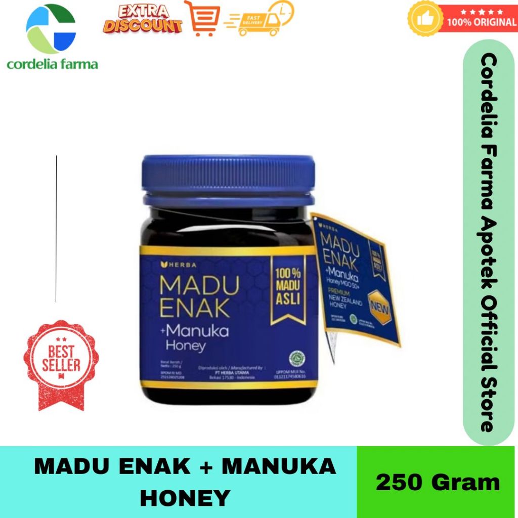 

MADU ENAK + MANUKA HONEY