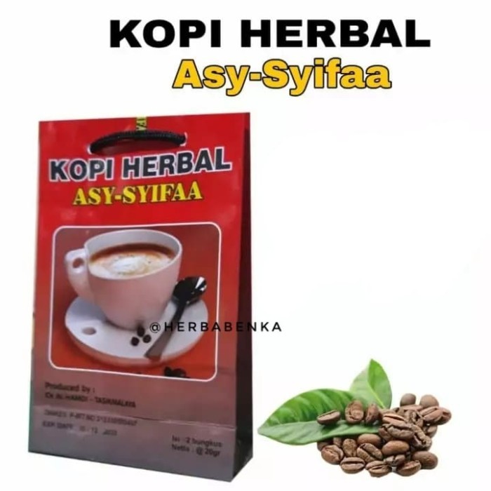 

ASY-SYIFAA Kopi Herbal Asy-Syifa Original Isi 2 Bungkus | kopi Herbal asy syifa
