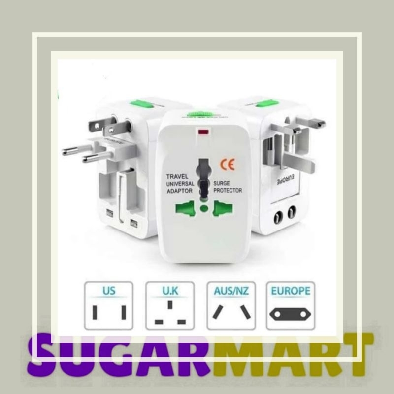Travel Adaptor Internasional Universal / Colokan Listrik Universal