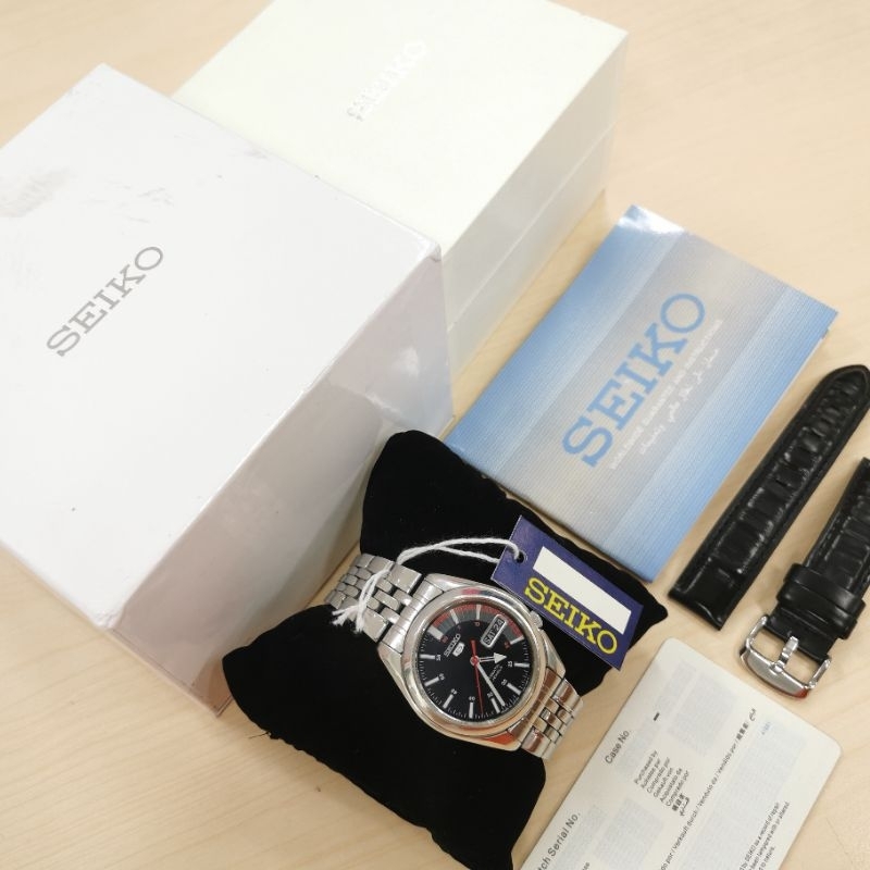 Jam Tangan Pria Dress Seiko Sport 5 SNK375K1 / Seiko Rally Automatic Murah
