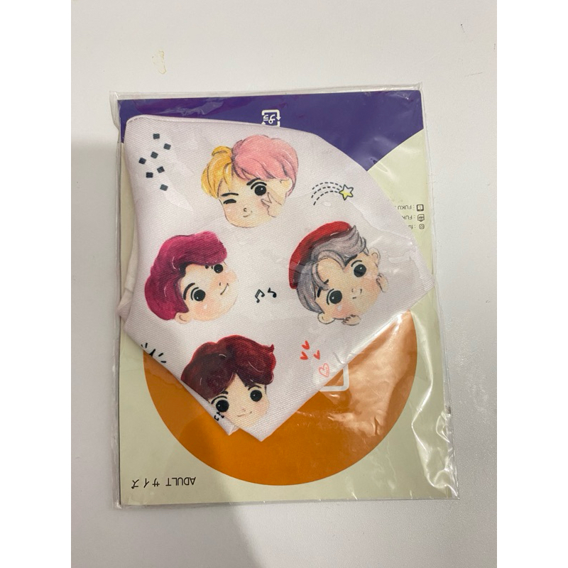 MASKER 3 LAPIS BTS TINY TAN  - masih baru, belum pernah dipakai - mau liat detailnya chat aja