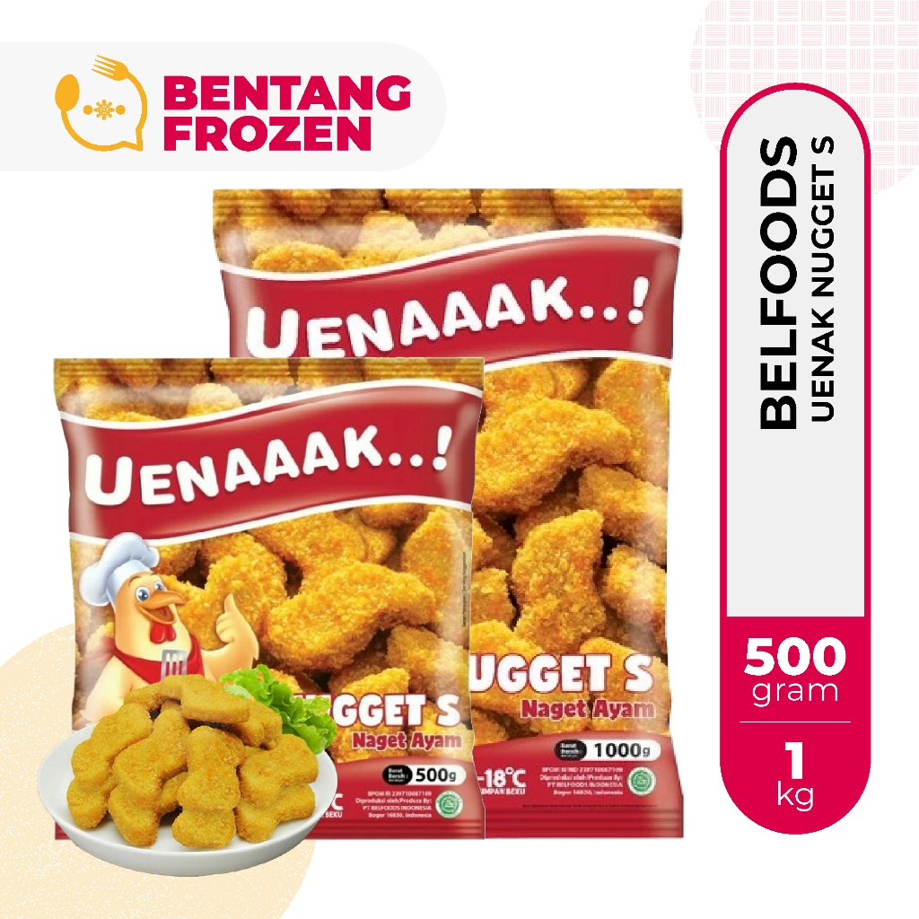 

Belfoods Uenak Nugget S 500gr - 1kg / 1000gr