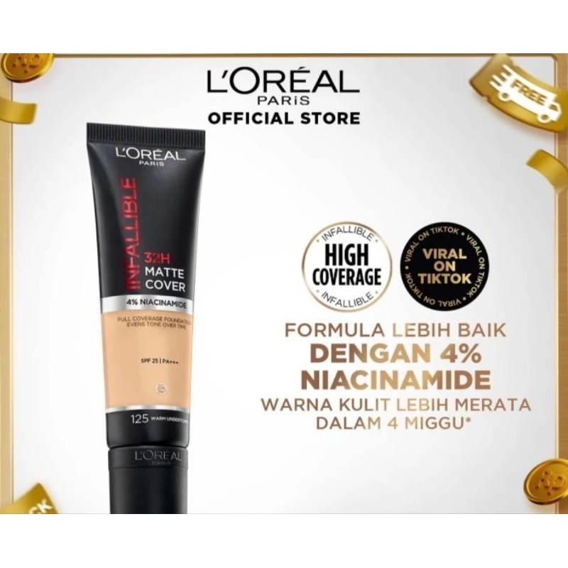 LOreal Paris Infallible 32H Matte Cover Foundation