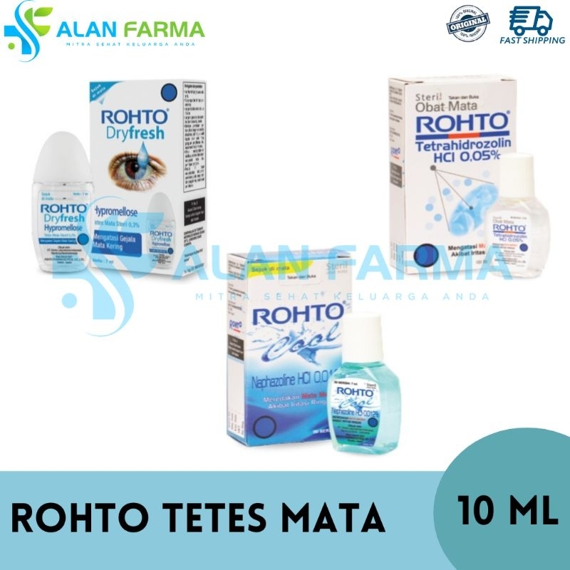 Rohto Tetes Mata | Rohto Obat Mata | Tetes Mata Iritasi Ringan