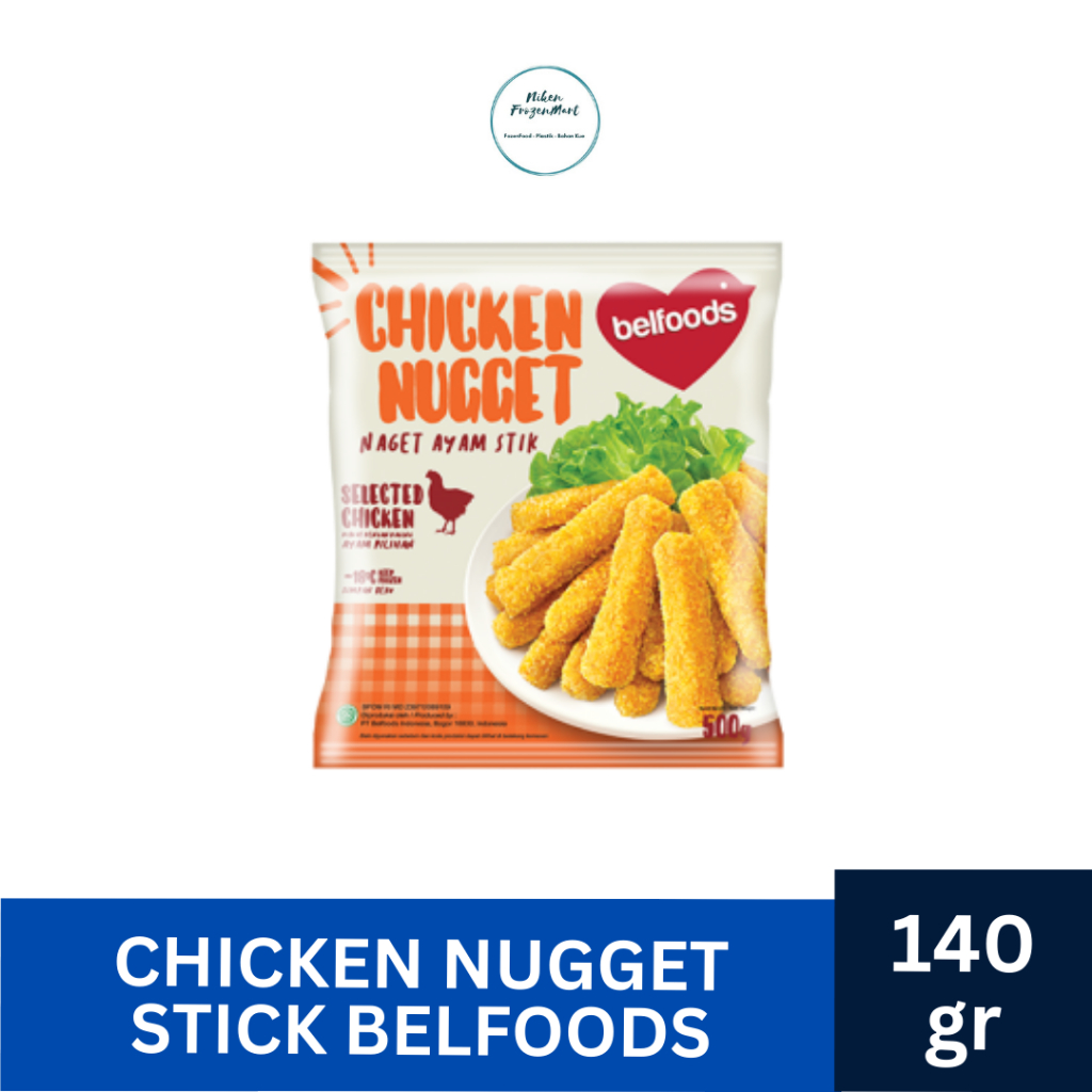 

Chicken Nugget Stick Belfoods 140gr