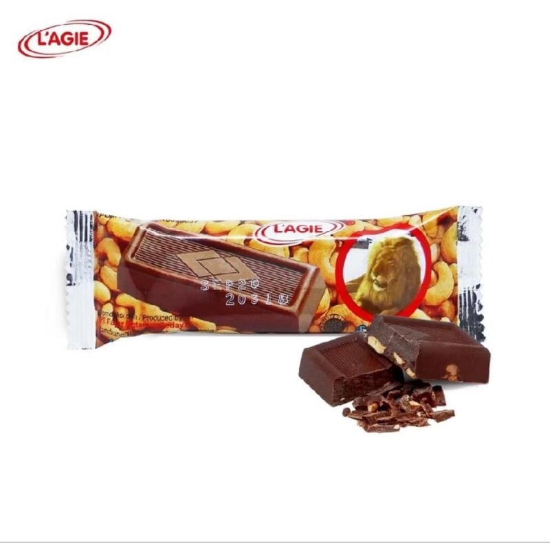

Lagie Coklat Kacang Mete 25gr Lagie Singan Coklat Batang