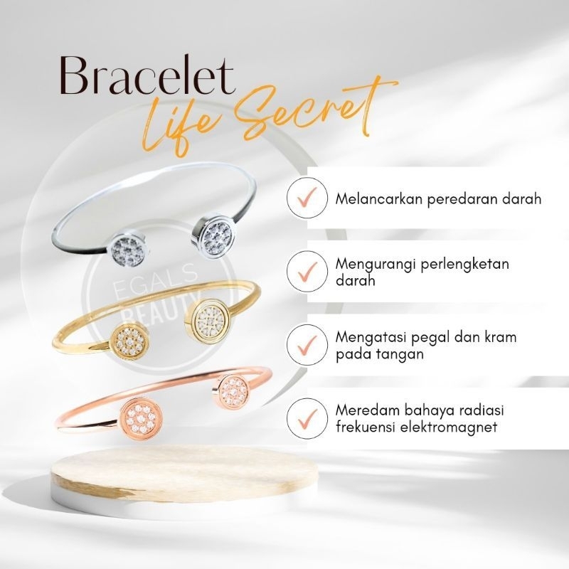 Gelang MCI Rose Gold Bracelet Asli 100%