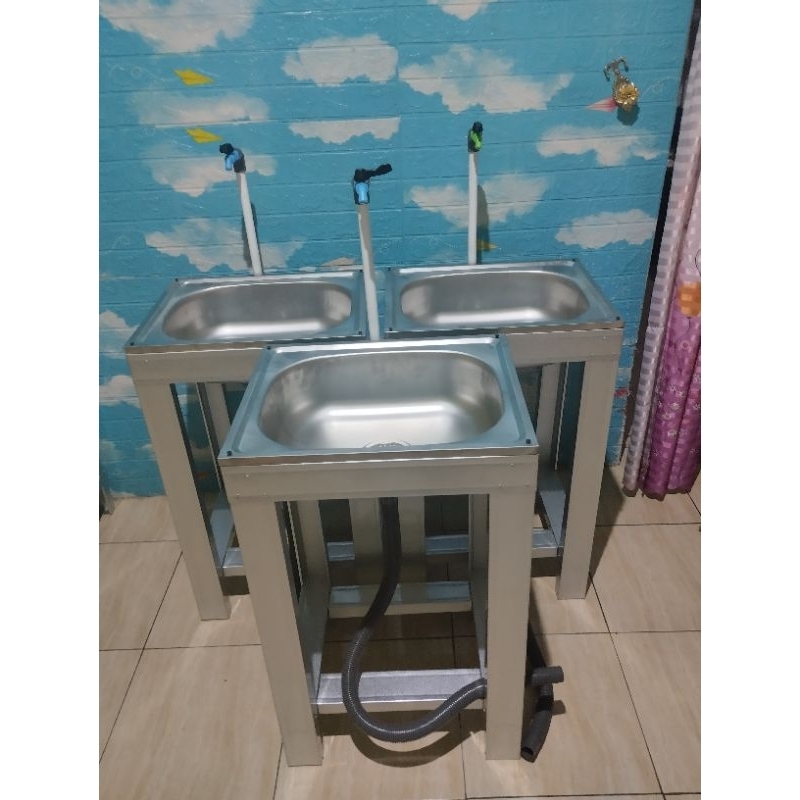 KHUSUS KOTA SEMARANG wastafel cuci tangan portable wastafel cuci piring tanpa sayap