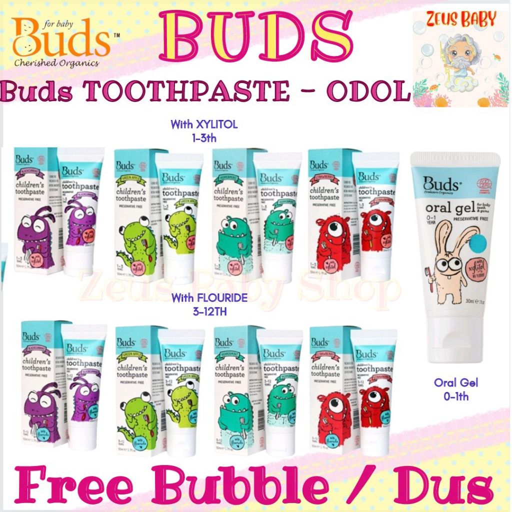 Buds Organics - Children's Toothpaste