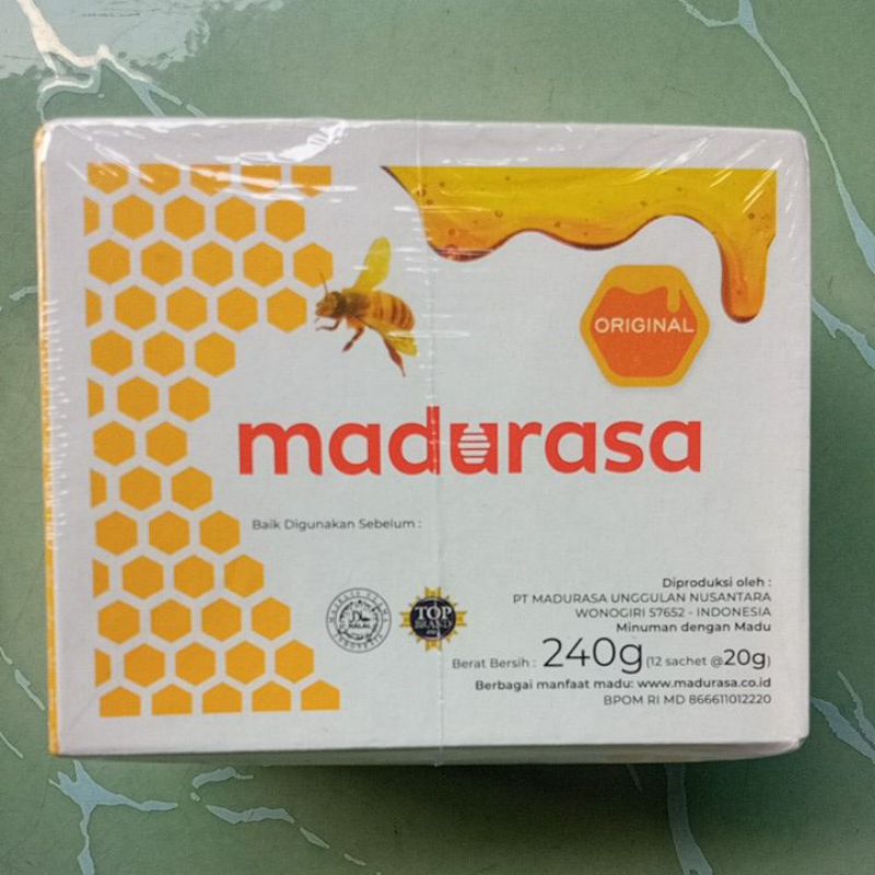 

Madurasa sachet original 1 box isi 12 sachet