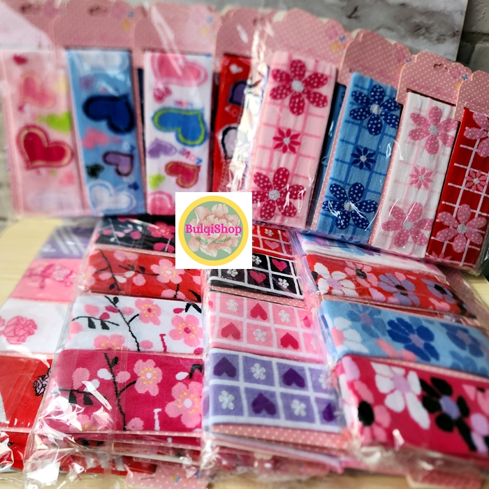 Headband Bandana Handuk Kepala Bando Facial Olahraga Fitness headband makeup 6cm motif lucu murah