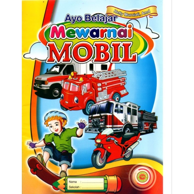 

BUKU MEWARNAI GAMBAR#JENIS-JENIS MOBIL